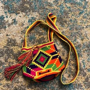 Colombian Wayuu Mochila mini bag